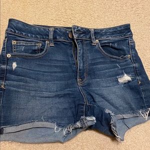 American Eagle Super Stretch Denim Shorts Size 10